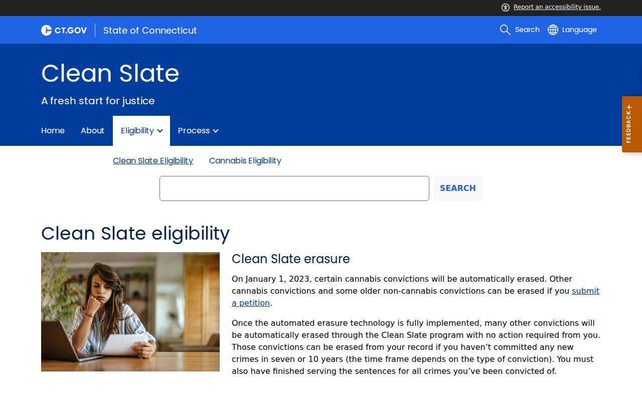 Norwalk County criminal history Clean Slate eligibility