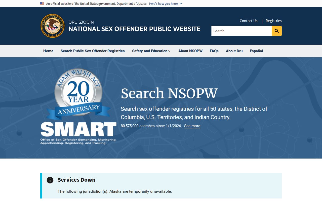 Norwalk sex offender search on the national registry